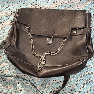 Vintage Versace collections medium sized purse.